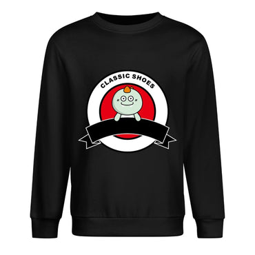 Front Patterned Long Sleeve TopBasic ClassicStyle