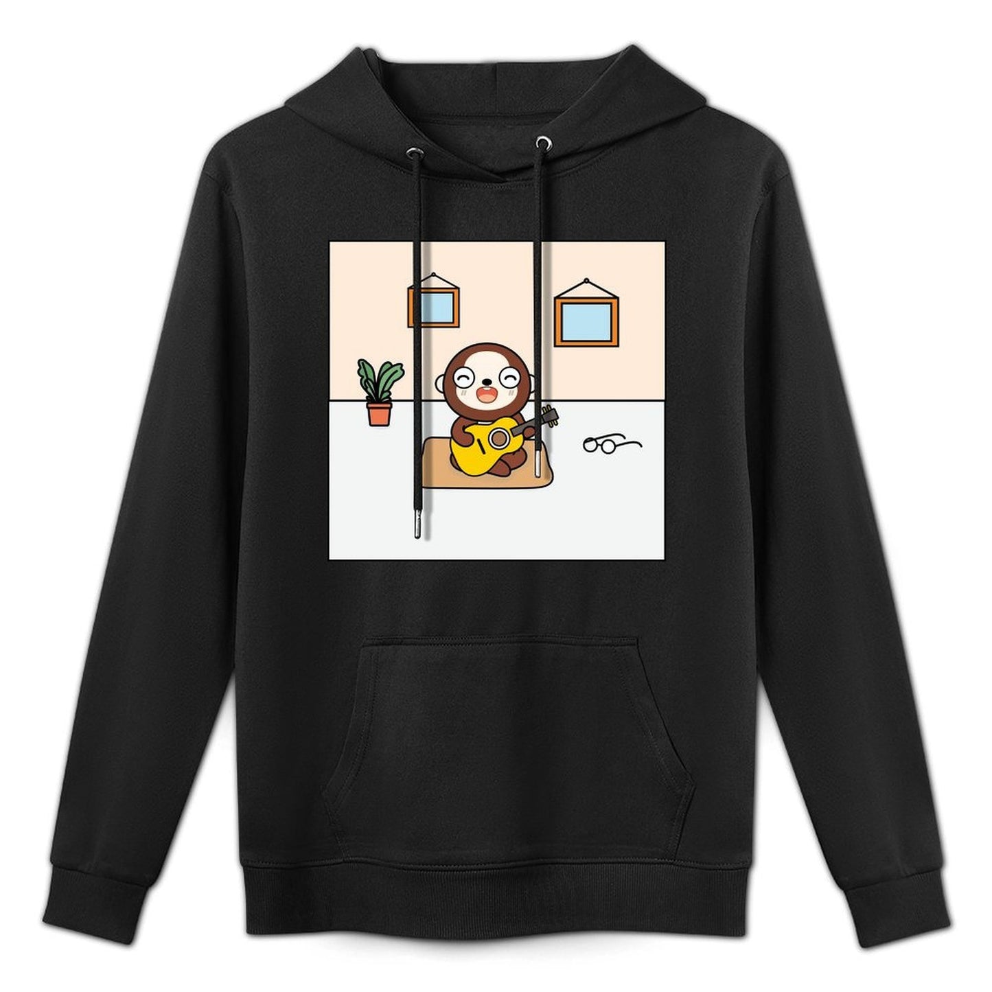 Performance Relaxed Fit Front Graphic Hoodies