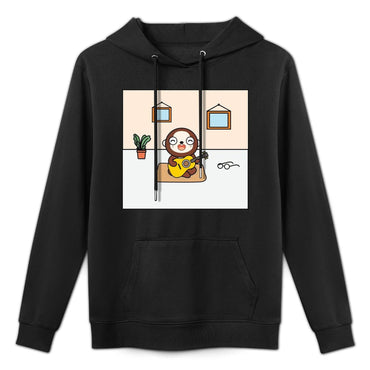 Performance Relaxed Fit Front Graphic Hoodies