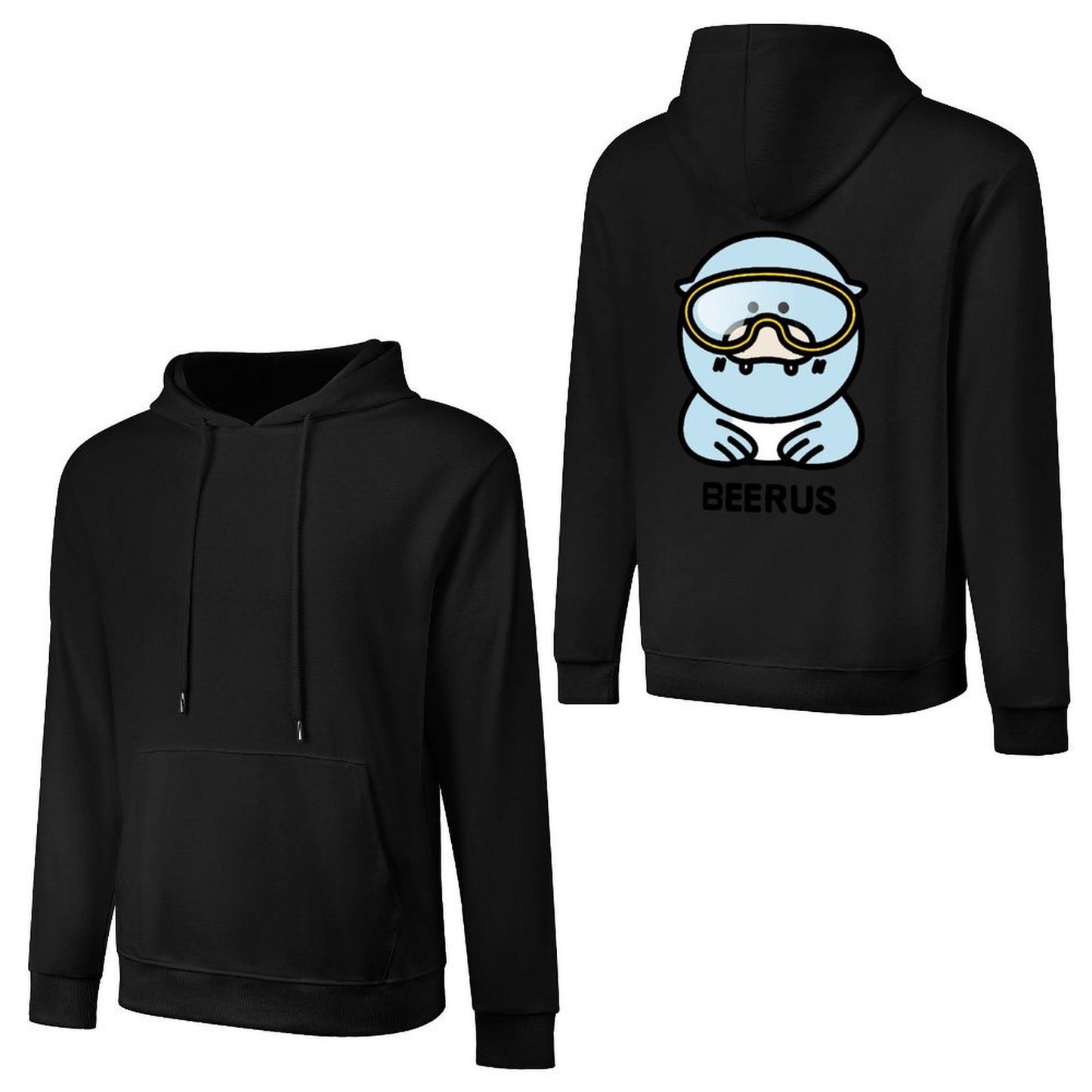 Inkmay Beerus Hoodie 250g crew neck  HoodieBasic RefinedHoodie