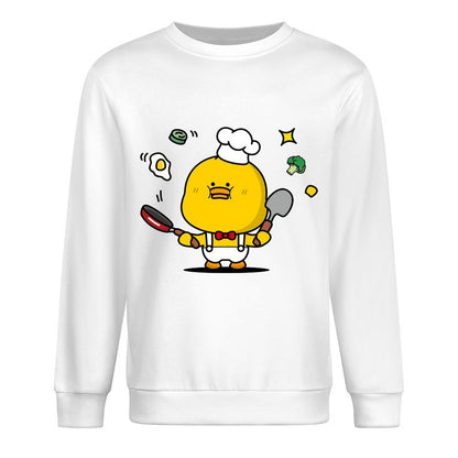 Front Patterned Long Sleeve TopNeutral Classic