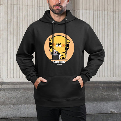 Bold Tear-Resistant Front Graphic Hoodies