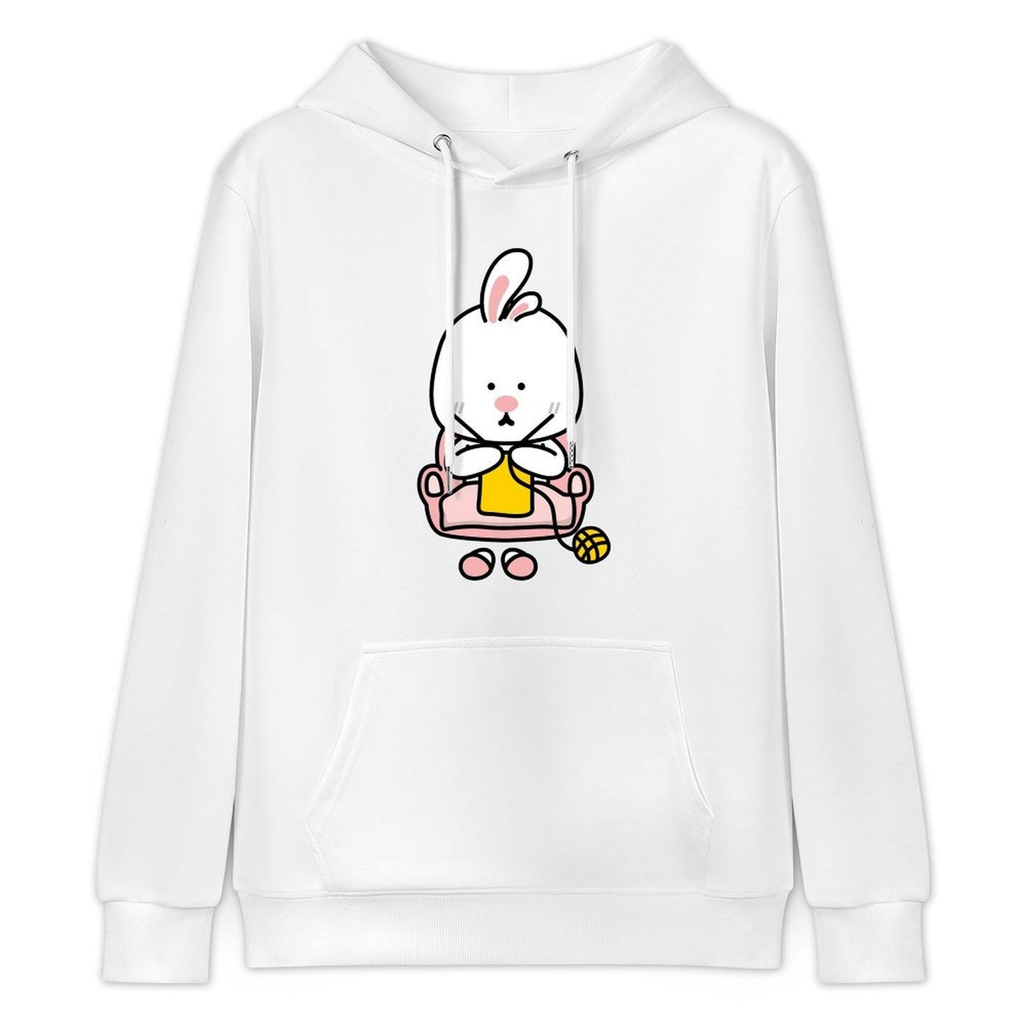 Essential Smooth Feel Front Graphic Hoodies