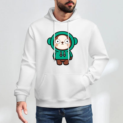 SoftWear Crew Neck Front Graphic Hoodies