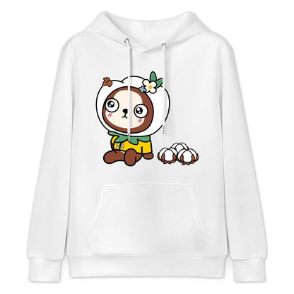 Seamless Double-Stitched Front Graphic Hoodies