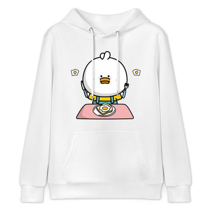 Daily Seamless Front Graphic Hoodies