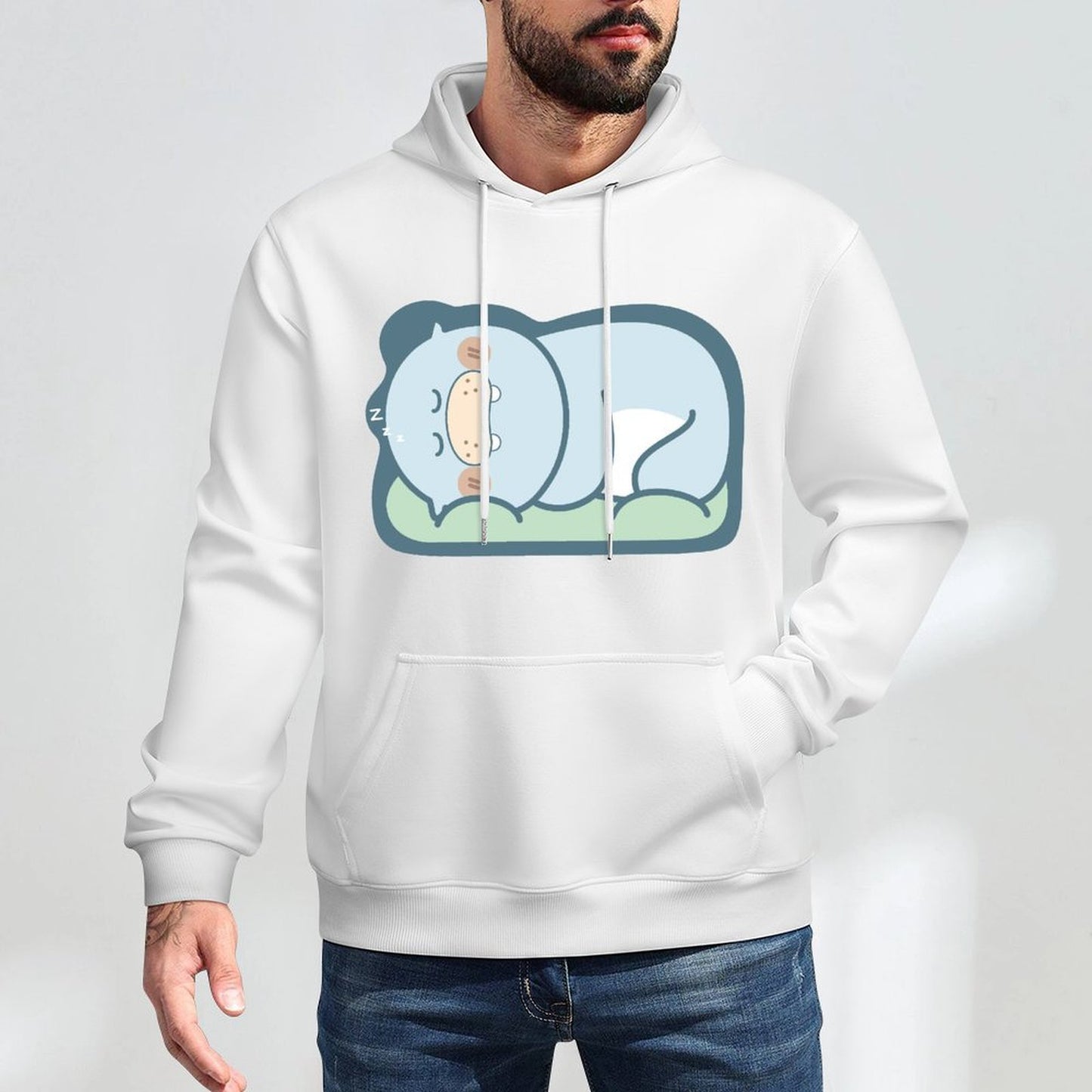 Front Graphic HoodiesEssential Tear-Resistant