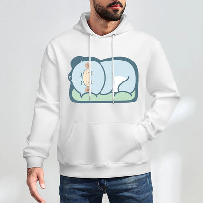 Front Graphic HoodiesEssential Tear-Resistant