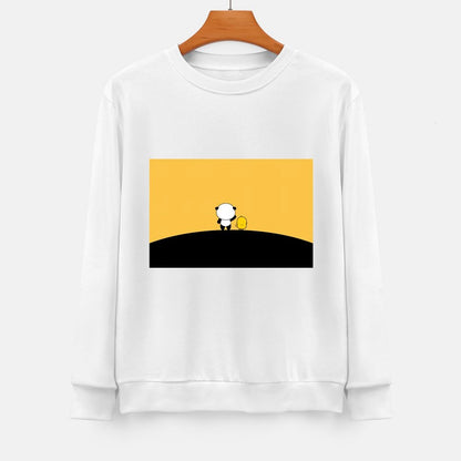 Front Patterned Long Sleeve TopSoftstyle EverydayFit