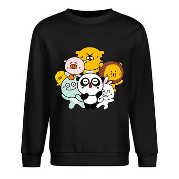 Front Patterned Long Sleeve TopSmooth Feel Eco / Sustainable