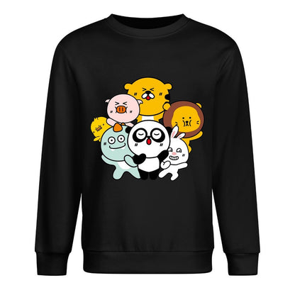 Front Patterned Long Sleeve TopSmooth Feel Eco / Sustainable