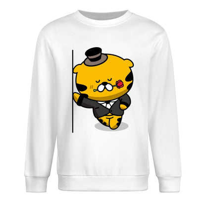 Front Patterned Long Sleeve TopDailyFit StreetStyle