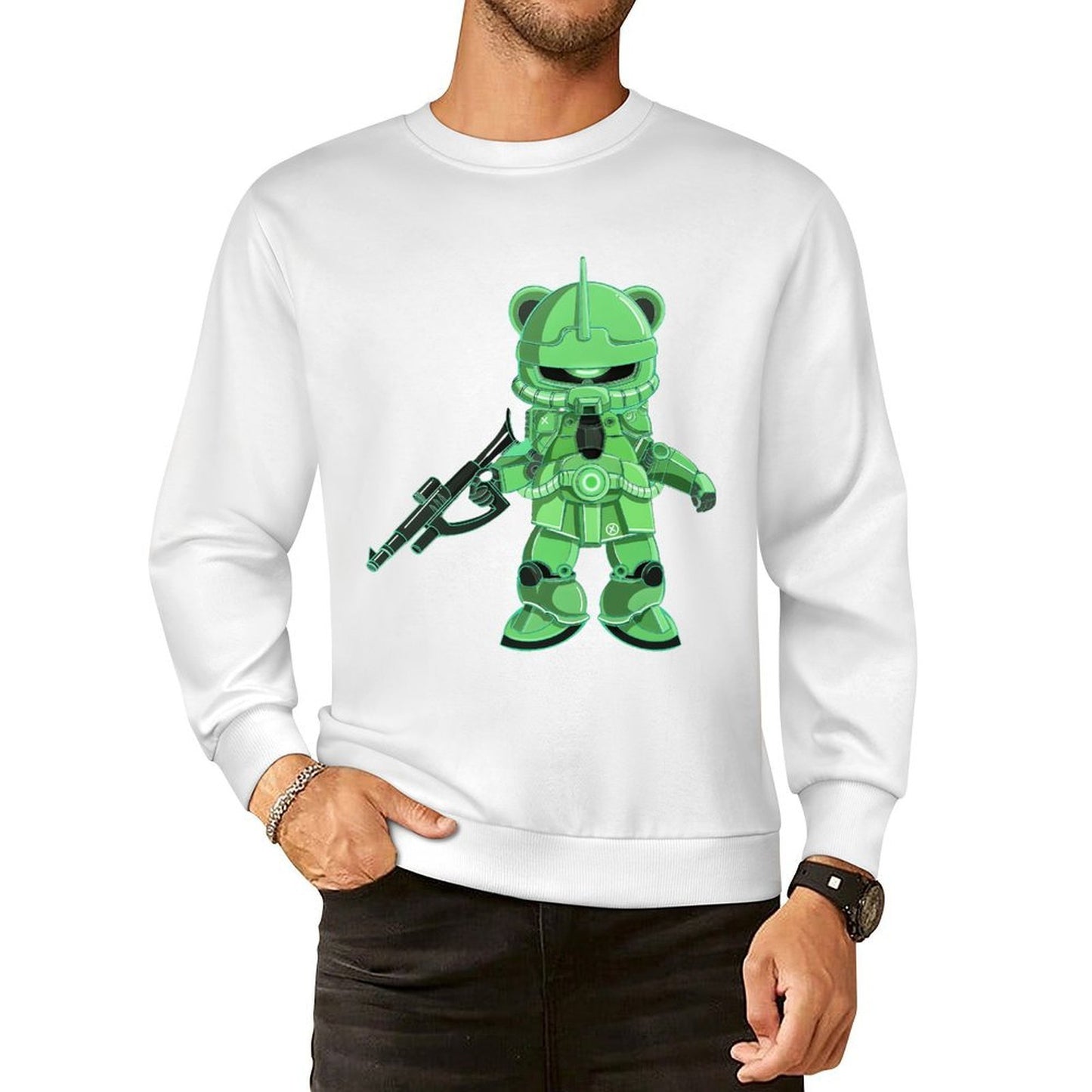 Long Sleeve With Front PatternMinimalist RegularFit