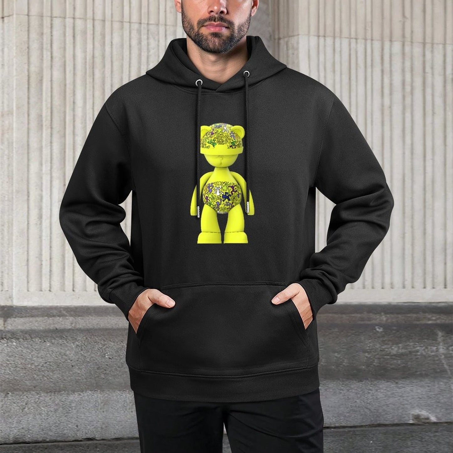 Hoodie Front PatternSmoothWear Premium