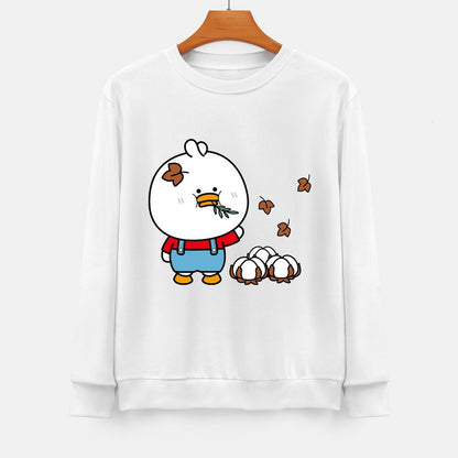 Front Patterned Long Sleeve TopModern Clean