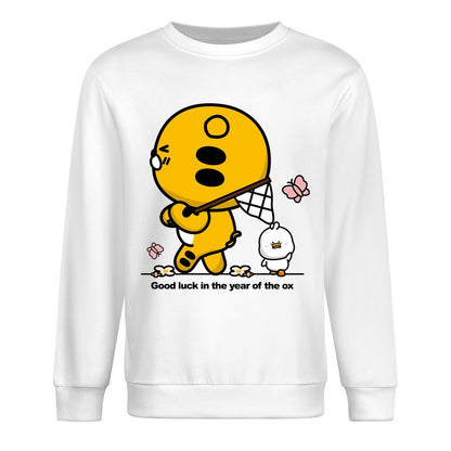 Front Patterned Long Sleeve TopWeekend EverydayWear