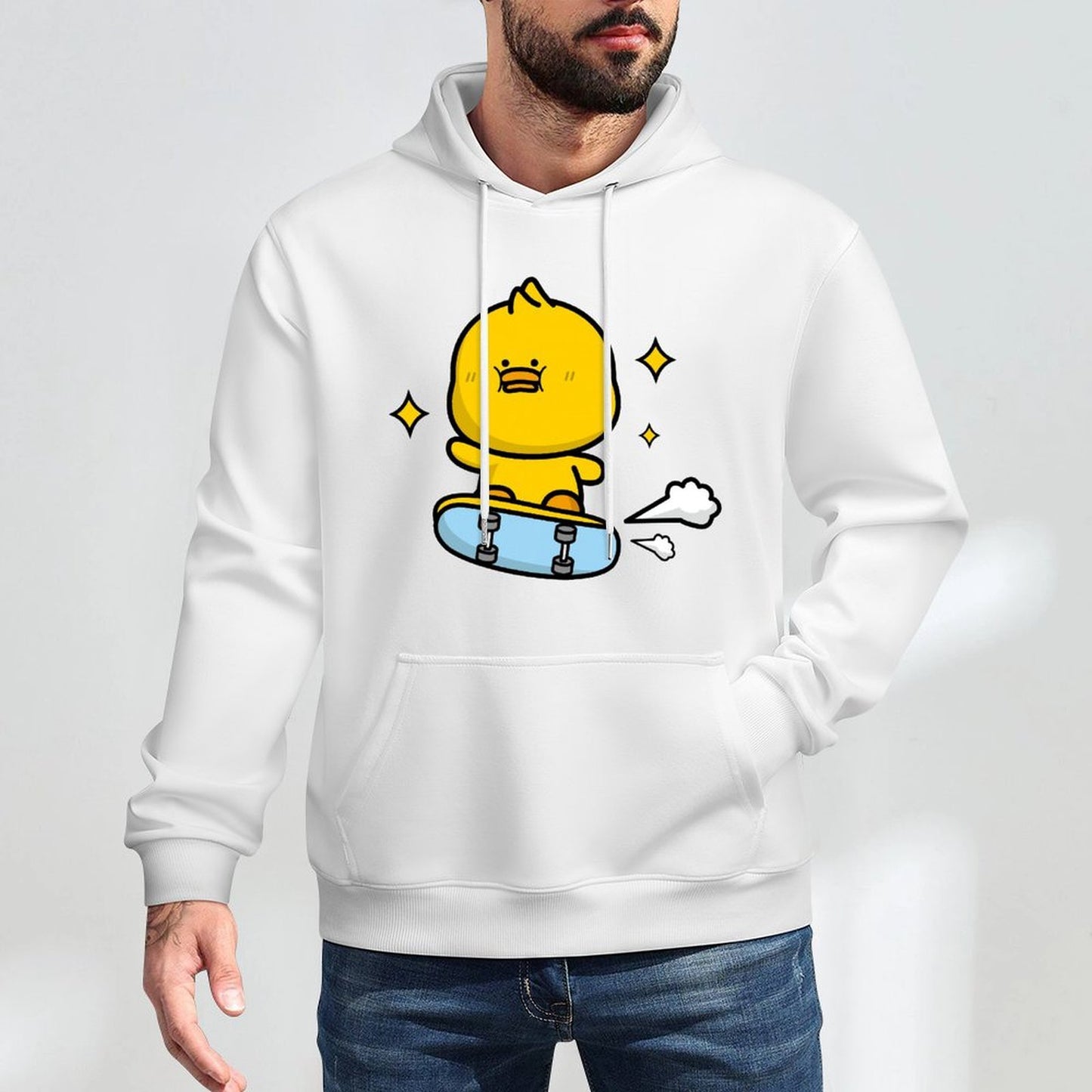 Neat Strong Front Graphic Hoodies