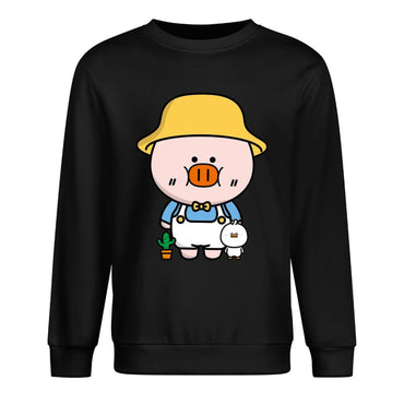 Front Patterned Long Sleeve TopComfortLine EasyWear