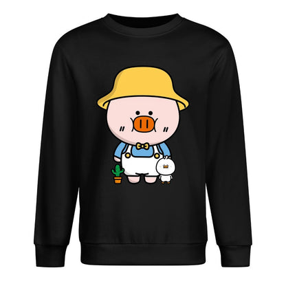 Front Patterned Long Sleeve TopComfortLine EasyWear