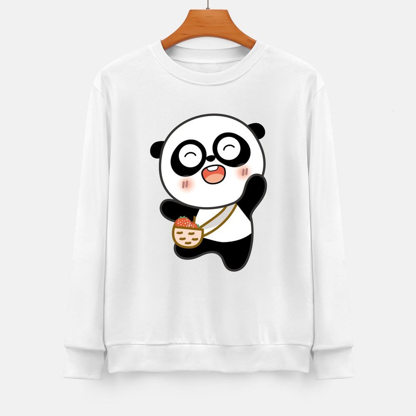 Front Patterned Long Sleeve TopFresh Slim Fit