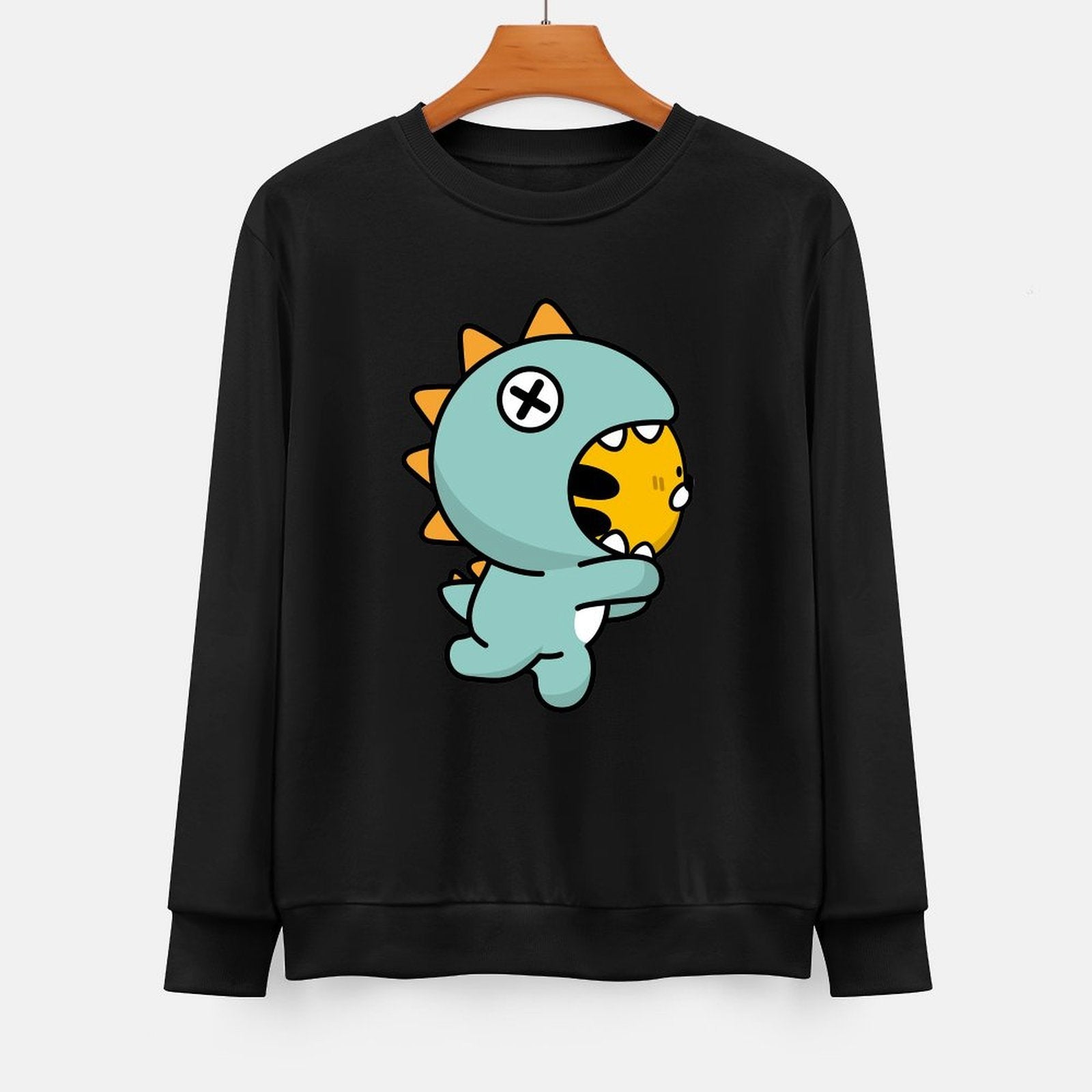  Front Patterned Long Sleeve TopOn-Demand Essential