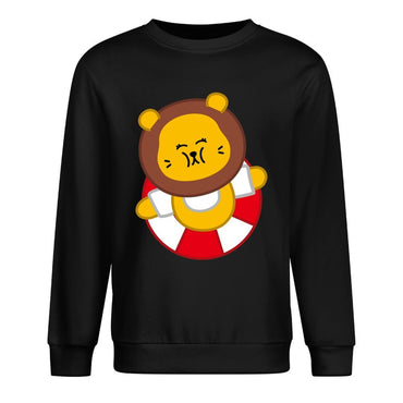 Front Patterned Long Sleeve TopSoftWear Strong