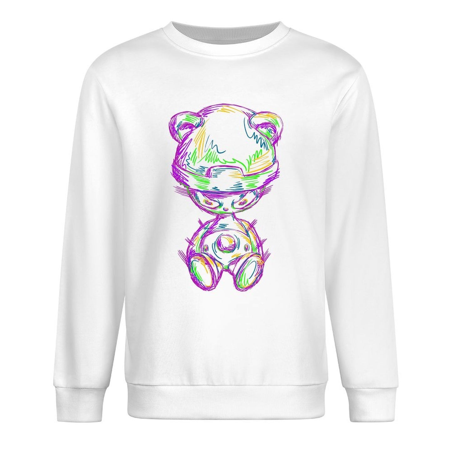 IPIB 250g Crew Neck Long Sleeve Sweatshirt Front GraphicCrew Neck Long Sleeve Sweatshirt6000055-3