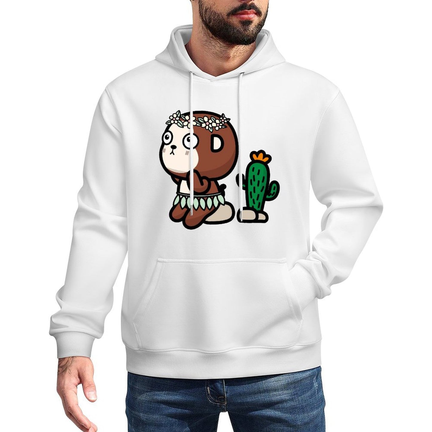 IPBR 250g Hooded Pocket Sweatshirt Front GraphicMen's Hooded  Sweatshirt4001201