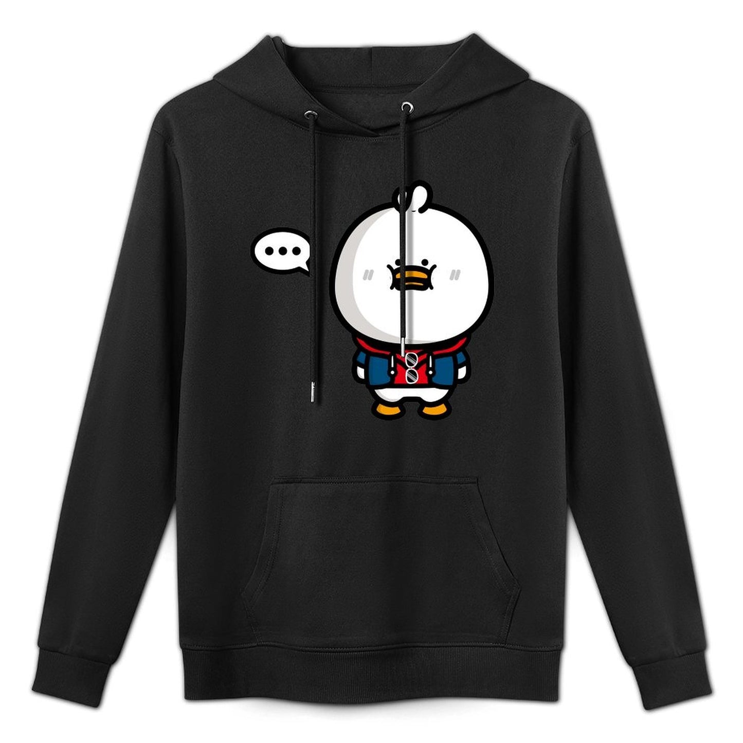 Oversized Signature Front Graphic Hoodies