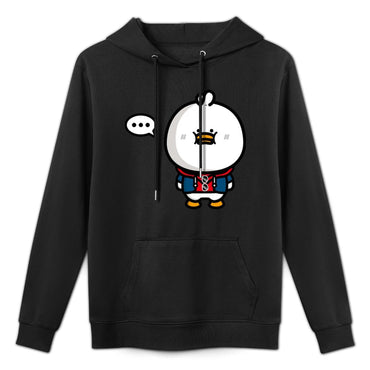 Oversized Signature Front Graphic Hoodies