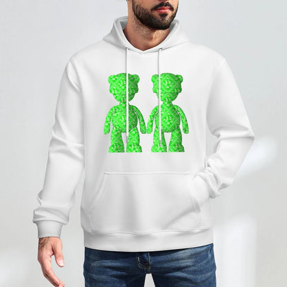 Hoodie Front PatternWrinkle-Free StreetStyle