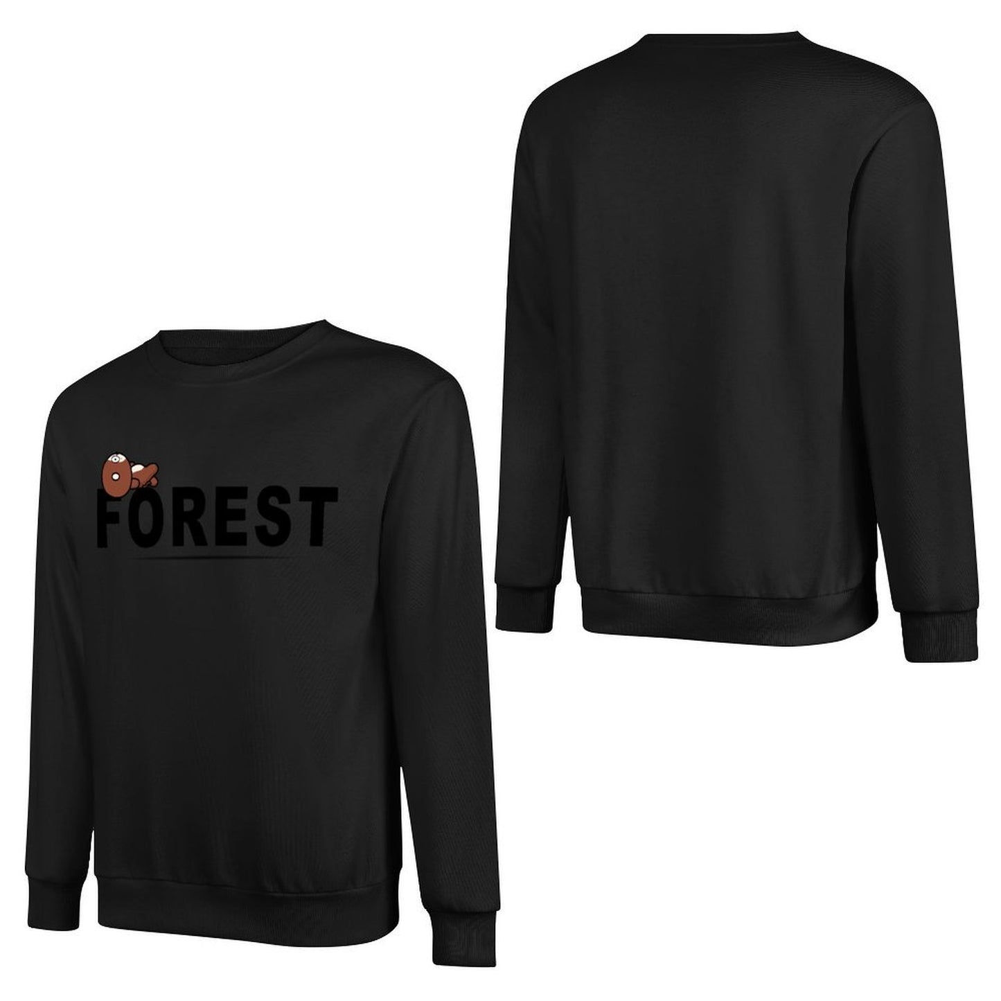 Front Patterned Long Sleeve TopClassic Fit Lifestyle