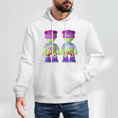 Hoodie Front Pattern Simple