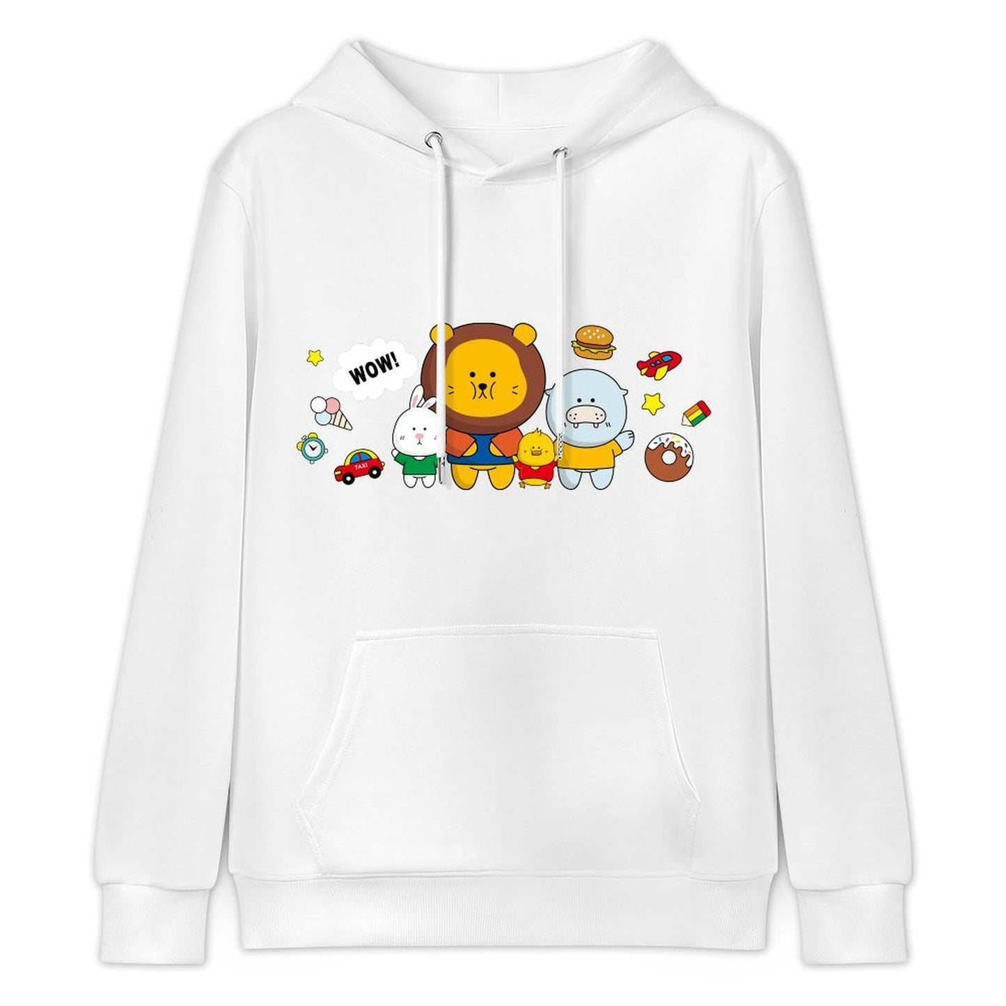 Moisture-Wicking Original Front Graphic Hoodies