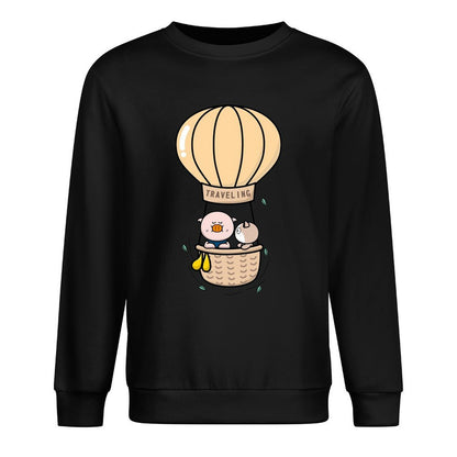 IPBR 250g Crew Neck Long Sleeve Sweatshirt Front GraphicCrew Neck Long Sleeve Sweatshirt4001534