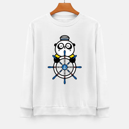 Front Patterned Long Sleeve TopClassicFit TrueFit