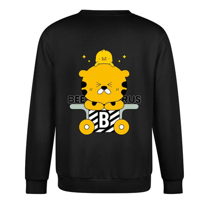 Crew Neck Long Sleeve Sweatshirt 4000619