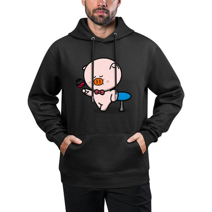 IPBR 250g Hooded Pocket Sweatshirt Front GraphicMen's Hooded  Sweatshirt4000268