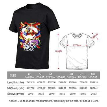 Inlex Bear T-shirtsHigh-Quality Heat-Transfer T-Shirt