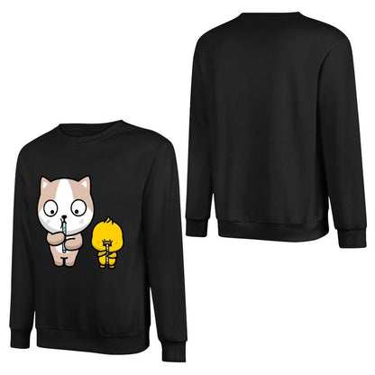 Front Patterned Long Sleeve TopEco-Conscious RegularFit