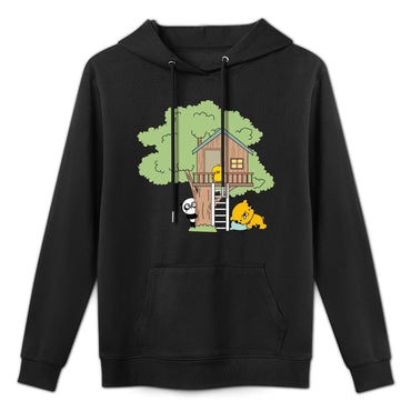 Retro Fade-Proof Front Graphic Hoodies