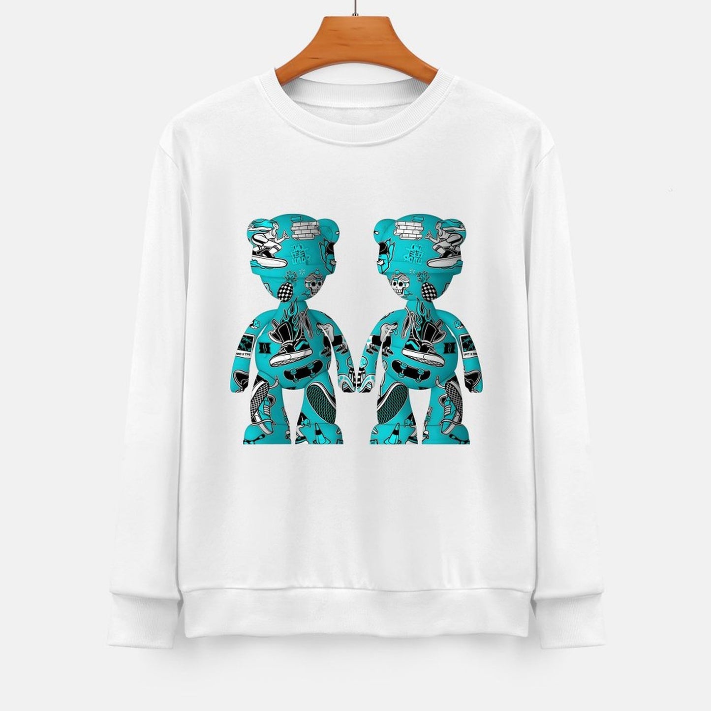 Long Sleeve With Front PatternRegular Smooth