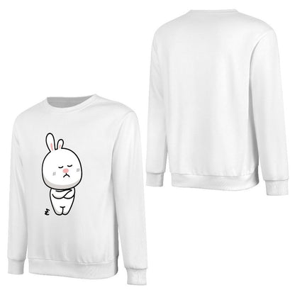 Front Patterned Long Sleeve TopPrinting Unisex