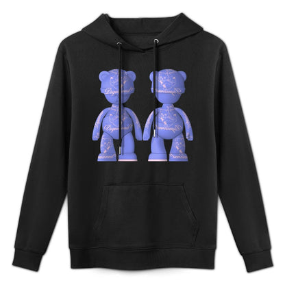 IPIB 250g Hooded Pocket Sweatshirt Front GraphicMen's Hooded  Sweatshirt6000098-4