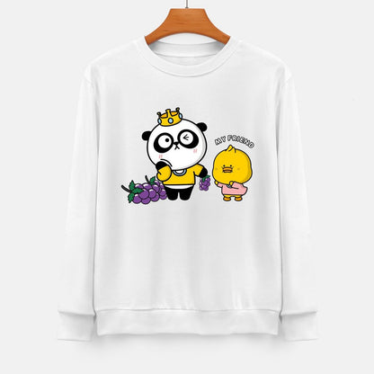 Front Patterned Long Sleeve TopPrint-Ready Standard