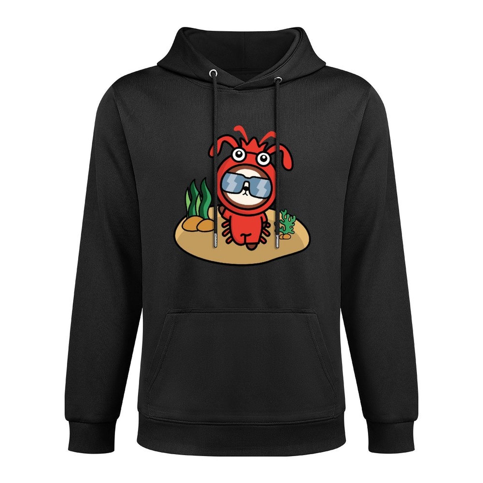 Oversized Soft Front Graphic Hoodies