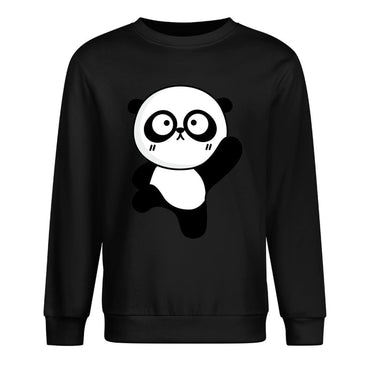 Front Patterned Long Sleeve TopComfort Slim Fit