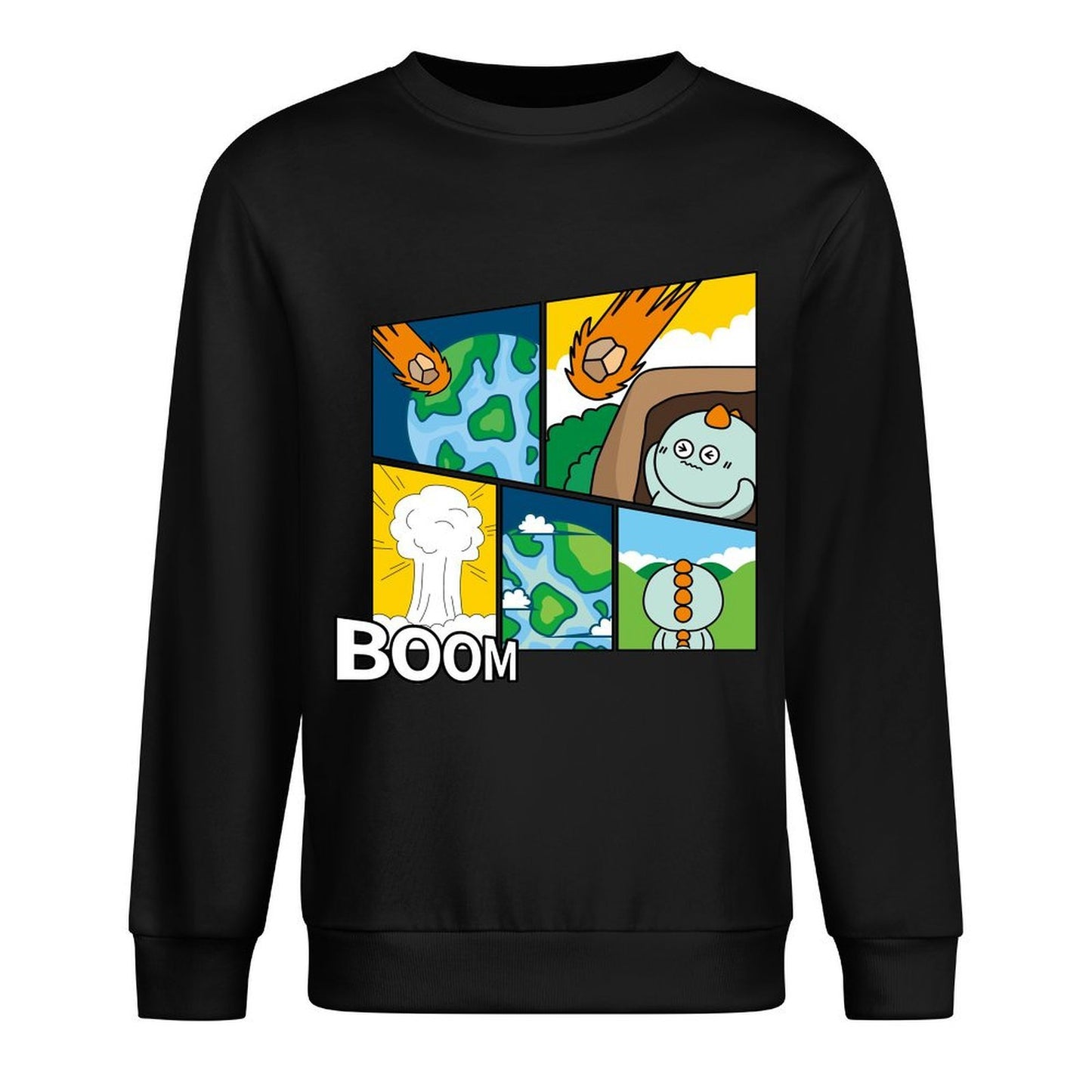 Front Patterned Long Sleeve TopSolid Ultra Durable