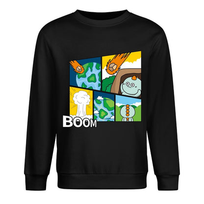 Front Patterned Long Sleeve TopSolid Ultra Durable