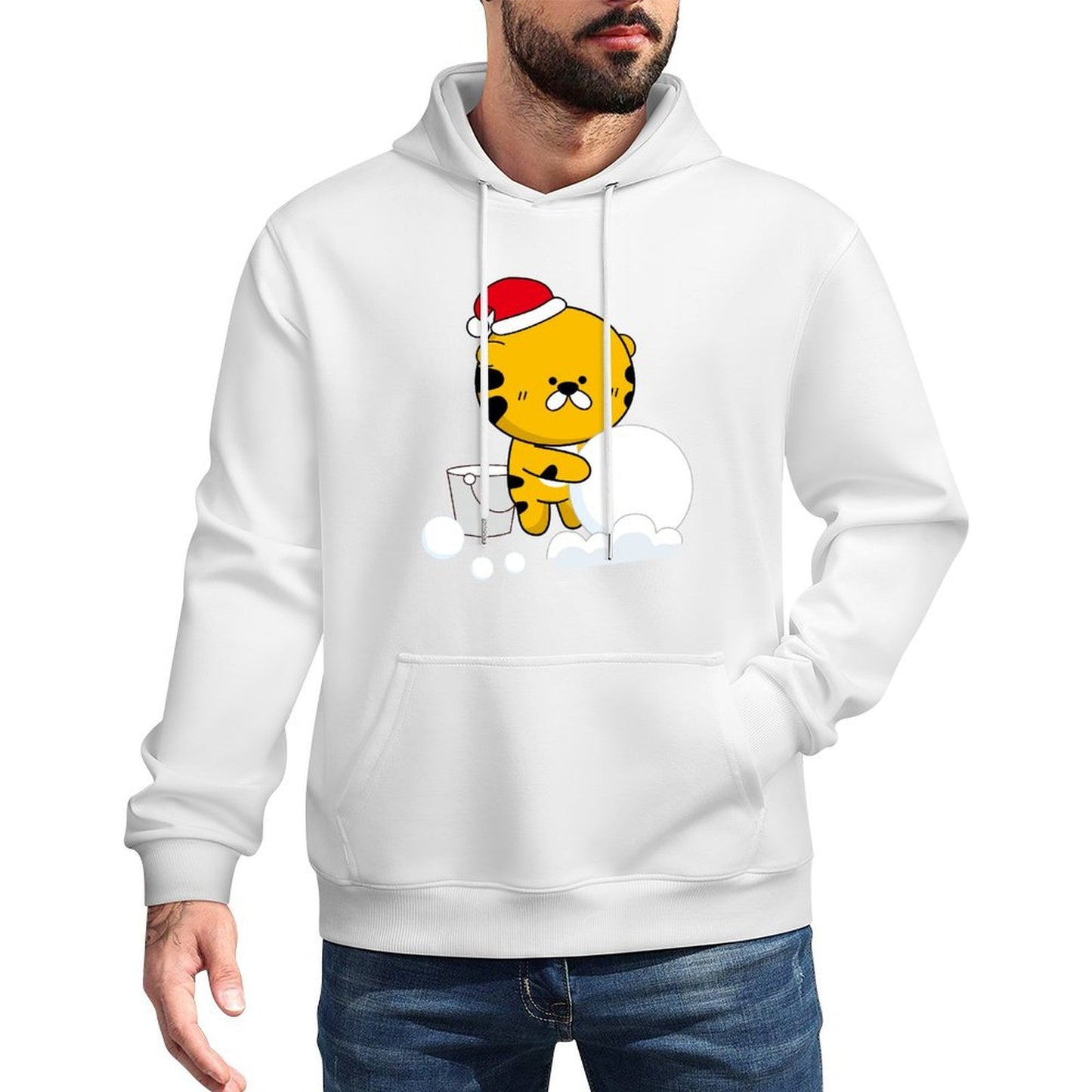 IPBR 250g Hooded Pocket Sweatshirt Front GraphicMen's Hooded  Sweatshirt4000777